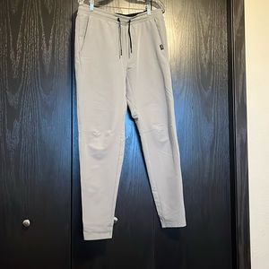 Men’s UNRL Light Grey Performance Pants (Medium)
